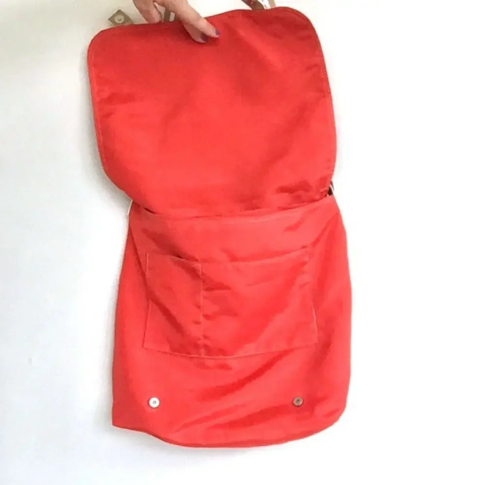 Orange crossbody bag NWOT shoulder strap too